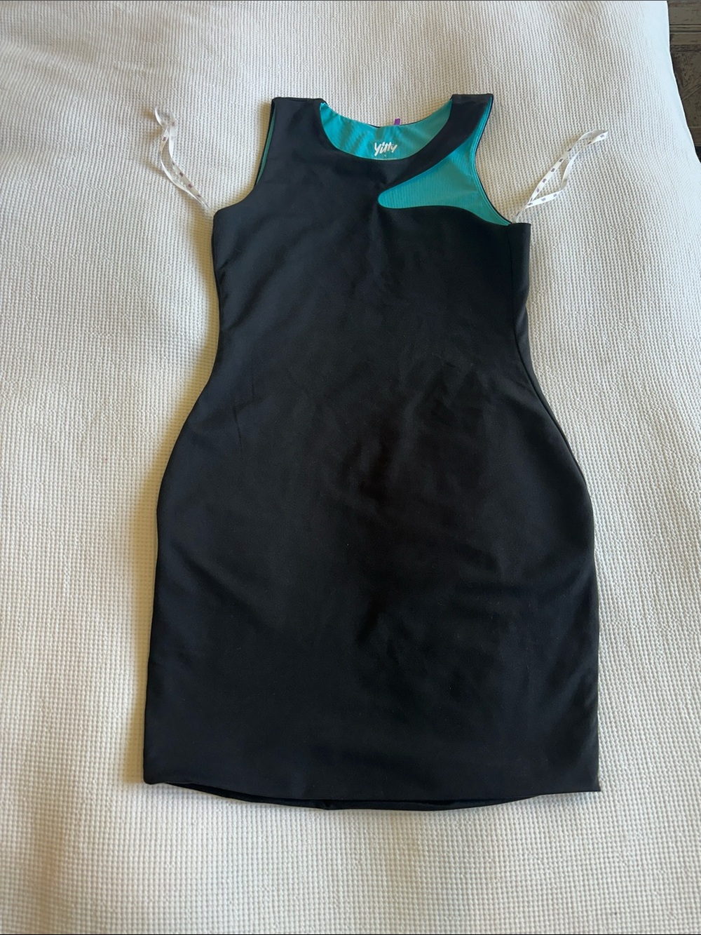 Yitty Black Sheath Mini Dress